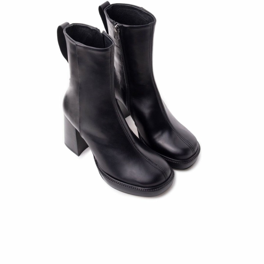 Women L'Intervalle | L'Intervalle Powell Women Black Leather