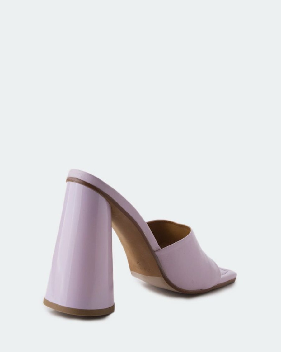 Women L'Intervalle | L'Intervalle Alaya Lilac Leather Lilac Leather/Cuir Lilas