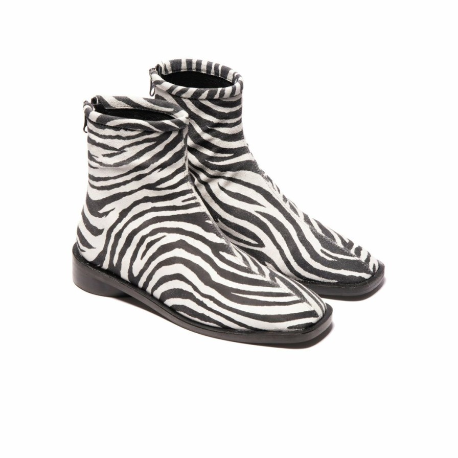 Women L'Intervalle | L'Intervalle Alfama Women Zebra Print