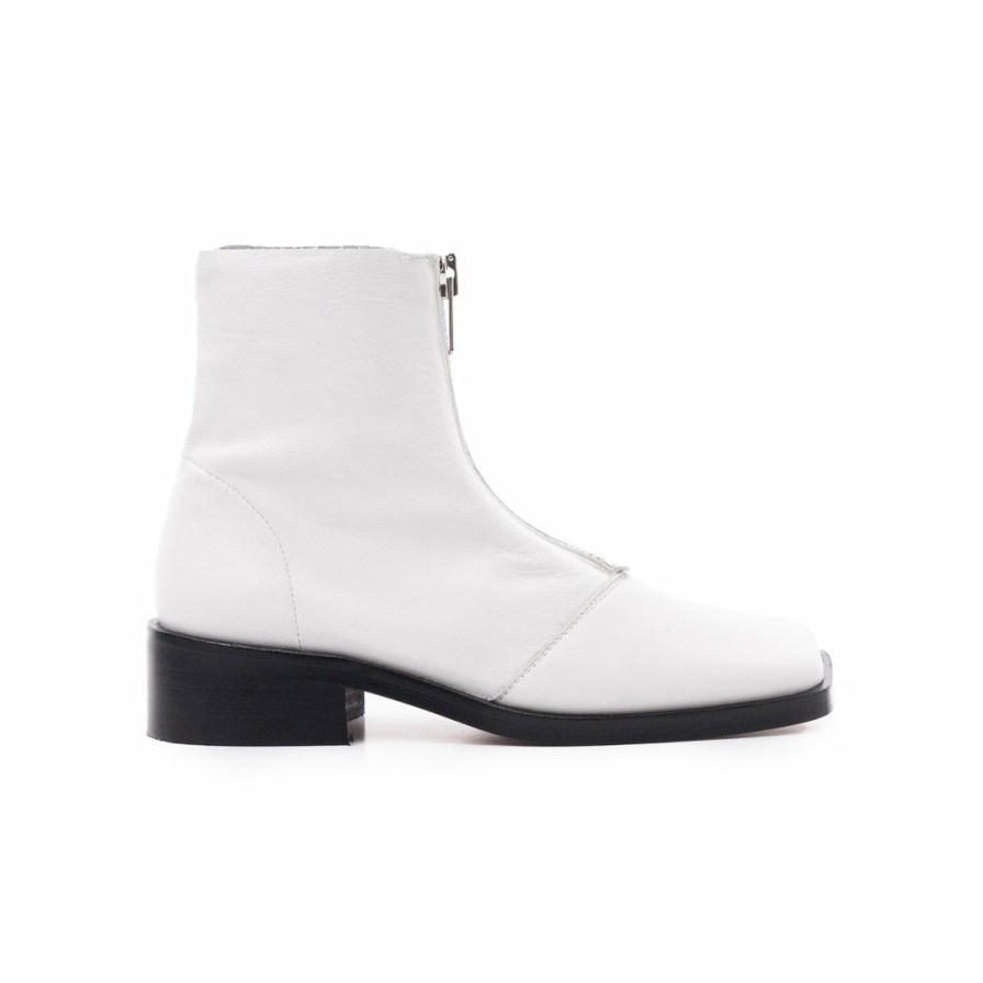 Women L'Intervalle | L'Intervalle Eton White Leather Women White. Leather