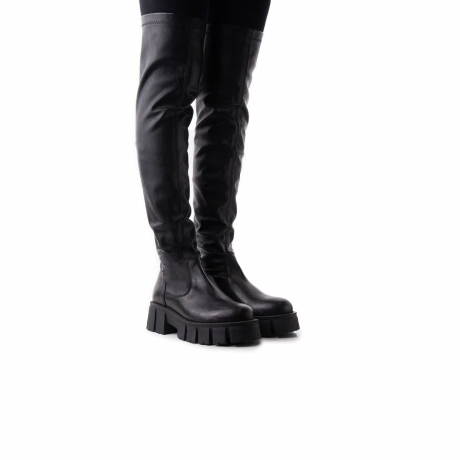 Women L'Intervalle | L'Intervalle Nishio Black Stretch