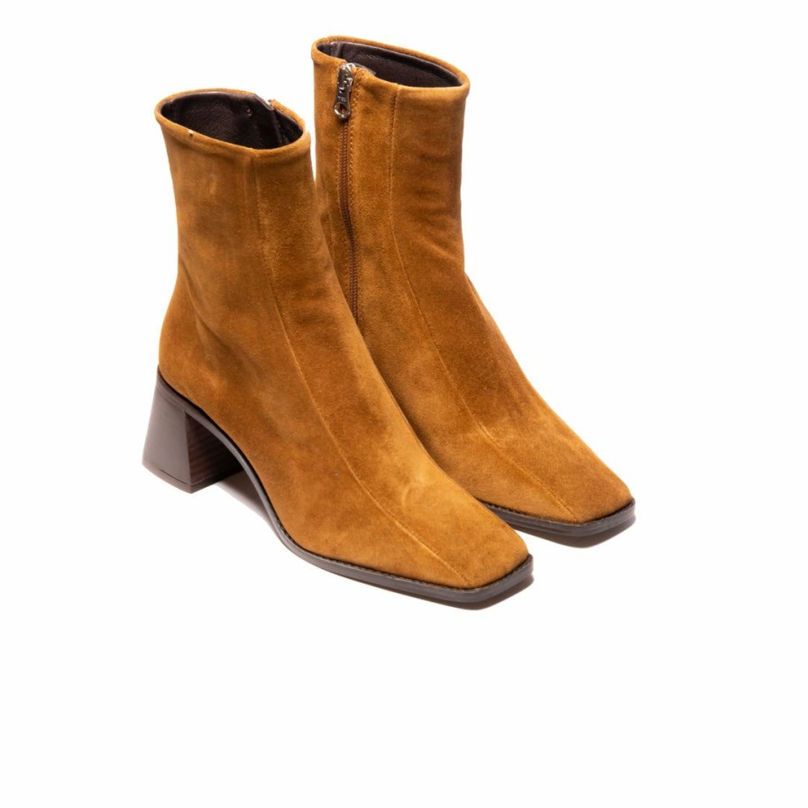 Women L'Intervalle | L'Intervalle Bogart Women Tan Suede