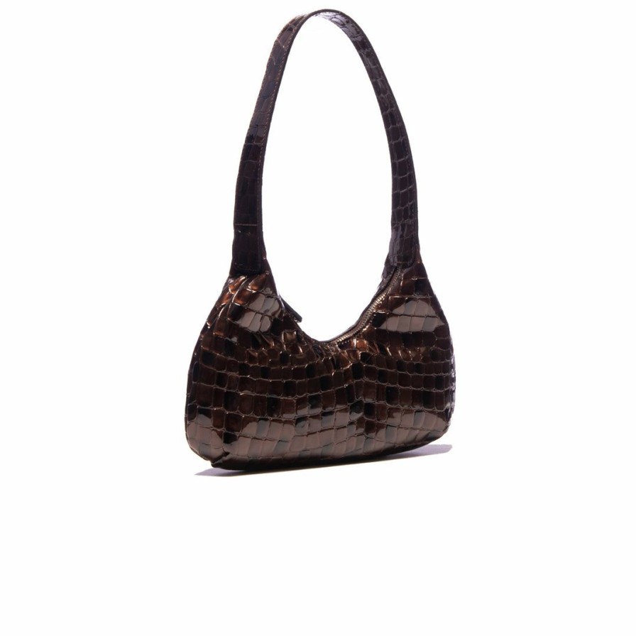 Bags L'Intervalle | L'Intervalle Women Mollina Brown Shiny Croco