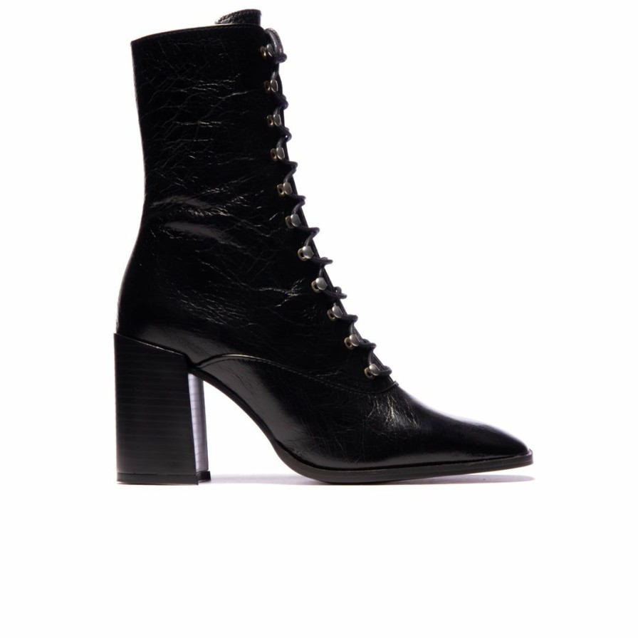 Women L'Intervalle | L'Intervalle Women Malmo Black Leather