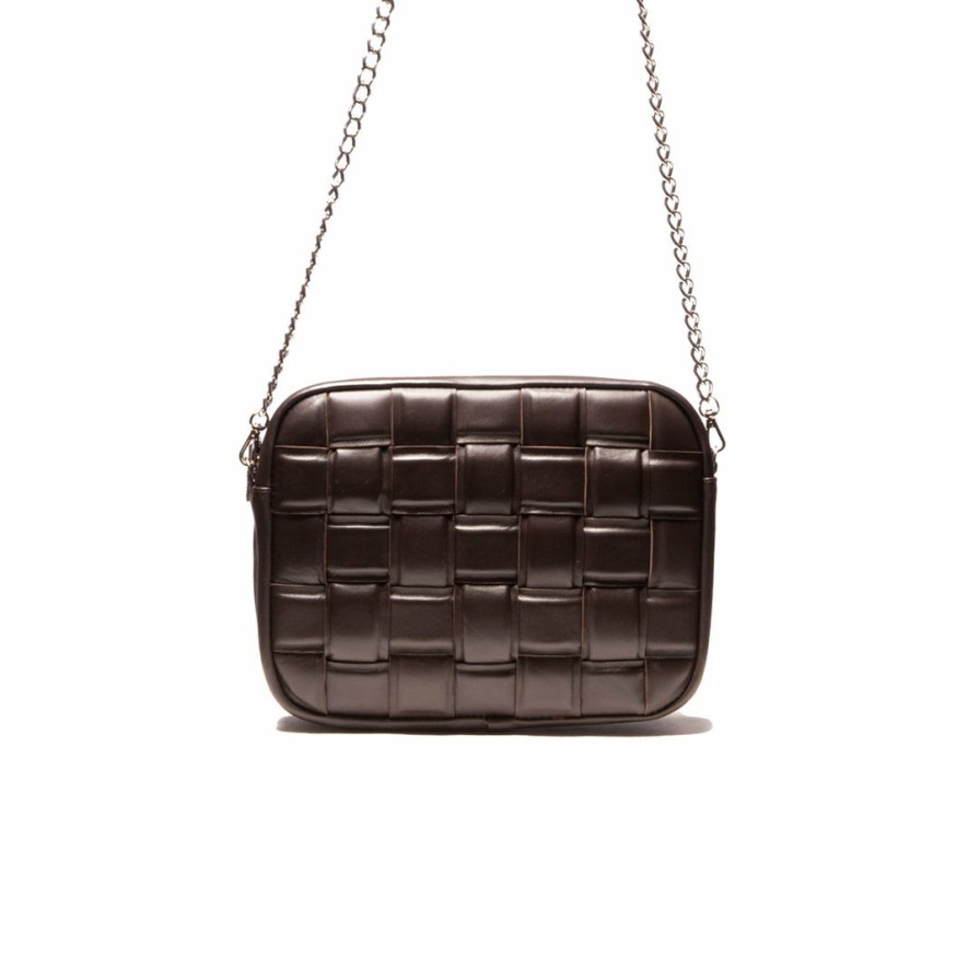 Bags L'Intervalle | L'Intervalle Nicolette Dark Brown Leather