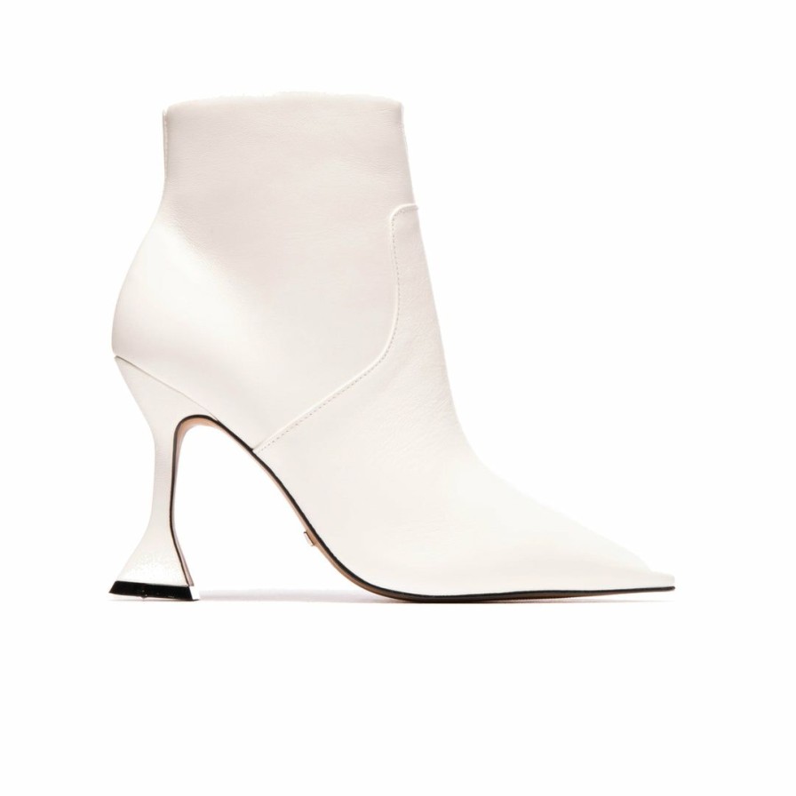 Women L'Intervalle | L'Intervalle Nitero White Leather