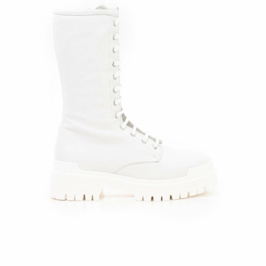 Women L'Intervalle | L'Intervalle Hemsworth Women White Leather