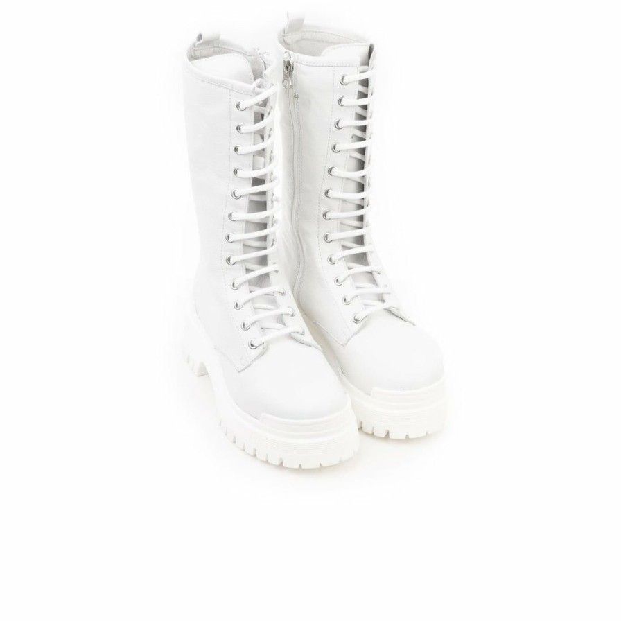 Women L'Intervalle | L'Intervalle Hemsworth Women White Leather