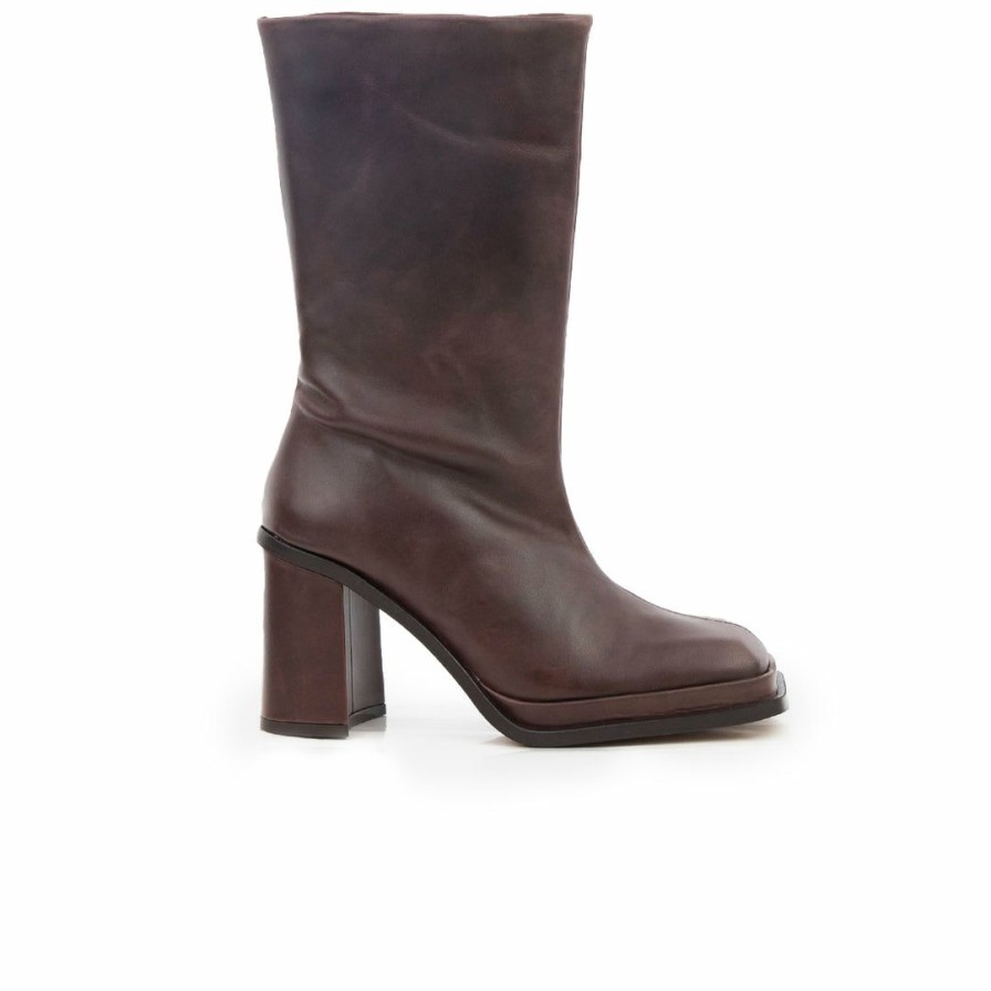 Women L'Intervalle | L'Intervalle Women Chaumont Brown Leather