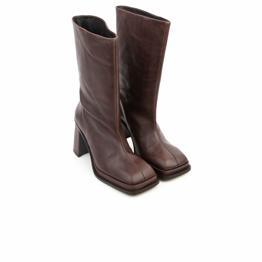 Women L'Intervalle | L'Intervalle Women Chaumont Brown Leather