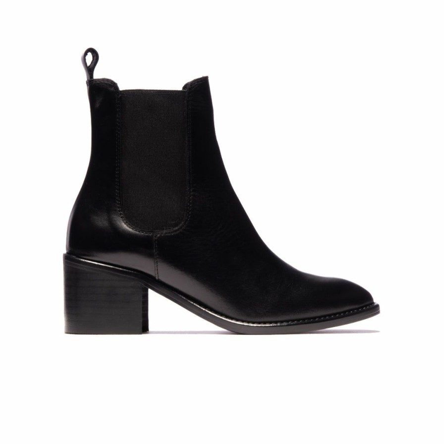 Women L'Intervalle | L'Intervalle Larabee Black Leather