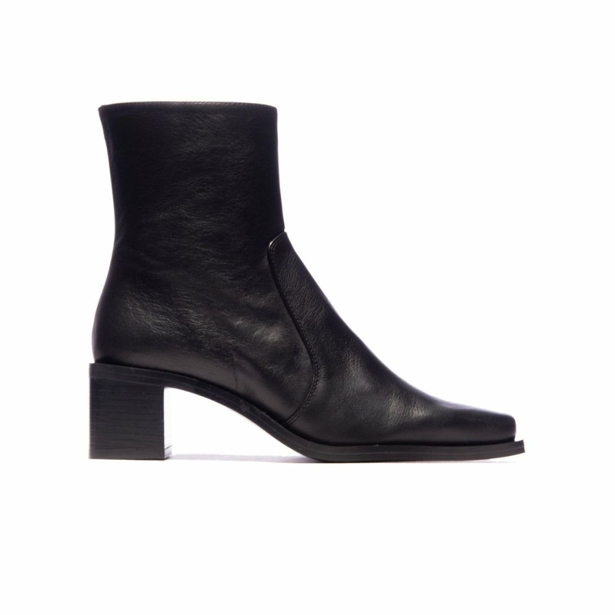 Women L'Intervalle | L'Intervalle Ludlow Women Black Leather