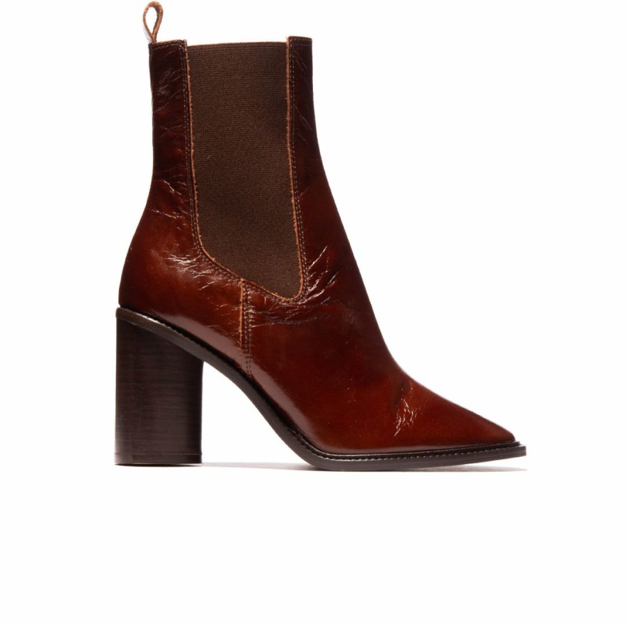 Women L'Intervalle | L'Intervalle Barnes Chestnut Leather