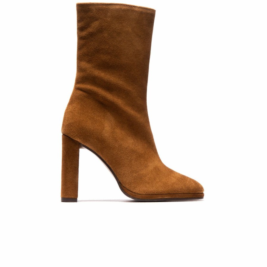 Women L'Intervalle | L'Intervalle Carling Tan Suede