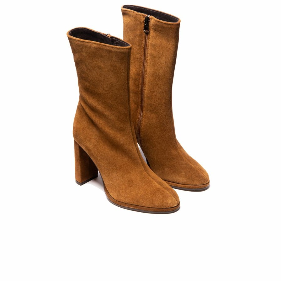 Women L'Intervalle | L'Intervalle Carling Tan Suede