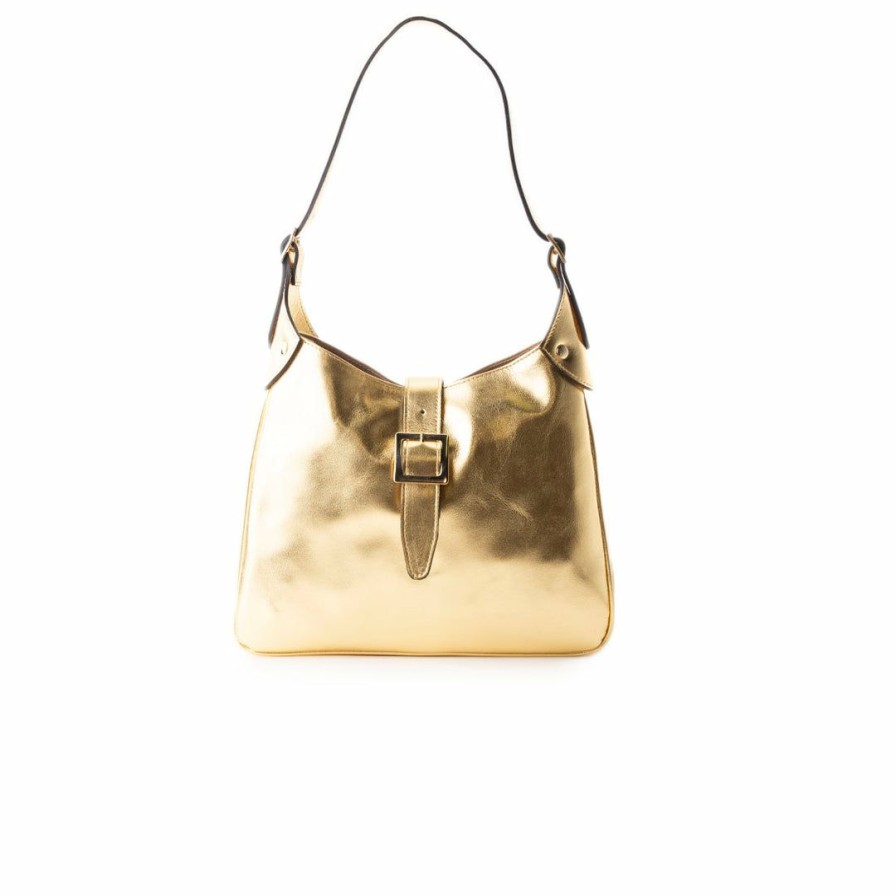 Bags L'Intervalle | L'Intervalle Women Subway Gold Metal Gold Metal/Or Metallique