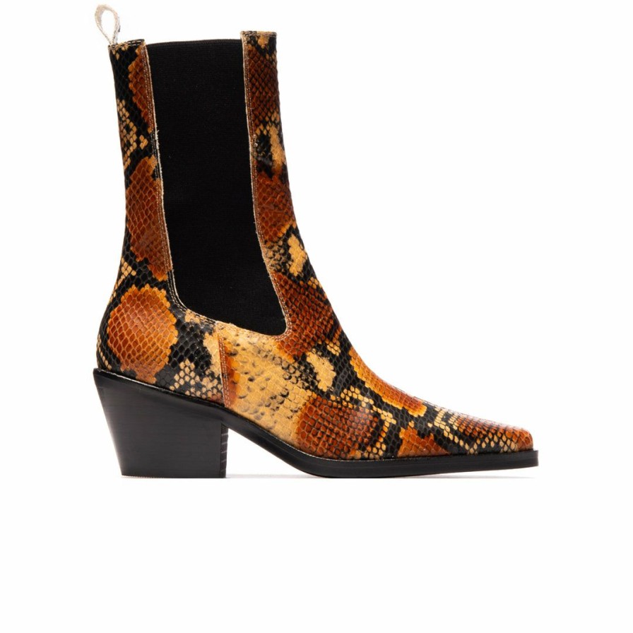 Women L'Intervalle | L'Intervalle Women Mouraria Multi Honey Snake