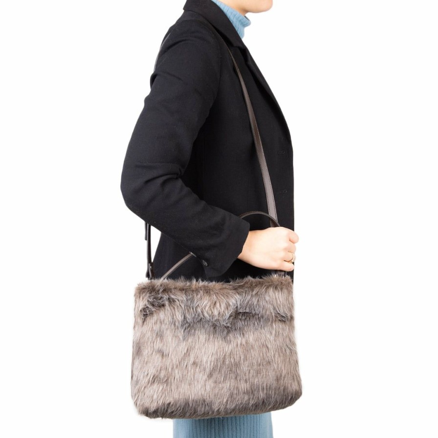 Bags L'Intervalle | L'Intervalle Yeti Brown Fur Brown Fur/Fourrure Brun