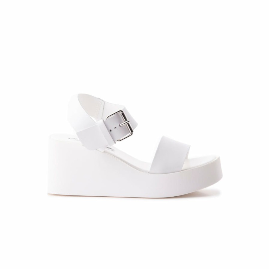 Women L'Intervalle | L'Intervalle Dear White Leather Women White Leather/Cuir Blanc