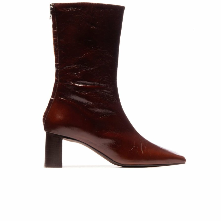 Women L'Intervalle | L'Intervalle Vernazza Women Chestnut Leather