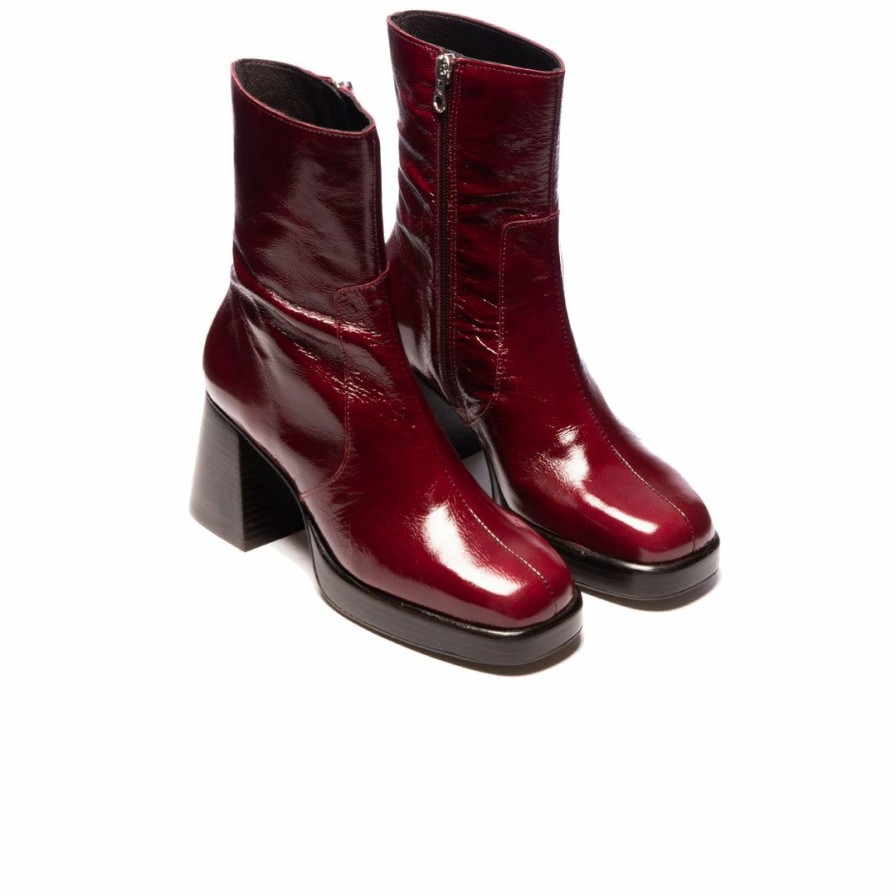 Women L'Intervalle | L'Intervalle Sullivan Bordeaux Leather Bordeau Leather