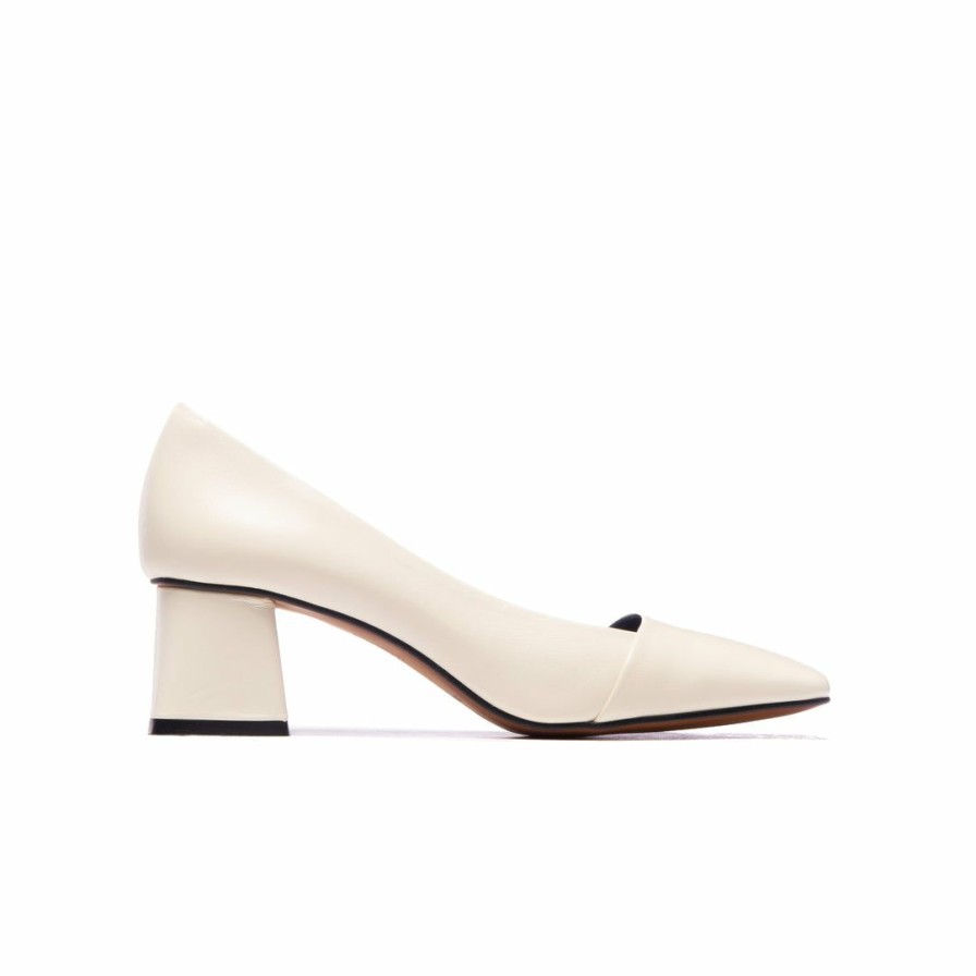 Women L'Intervalle | L'Intervalle Women Kiera White Leather