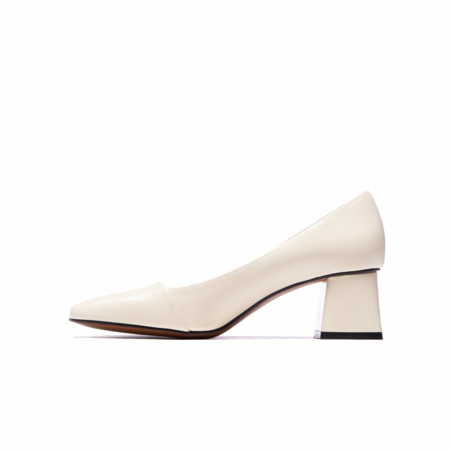 Women L'Intervalle | L'Intervalle Women Kiera White Leather