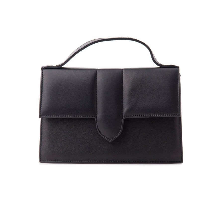 Women L'Intervalle | L'Intervalle Mini Diya Women Black Leather