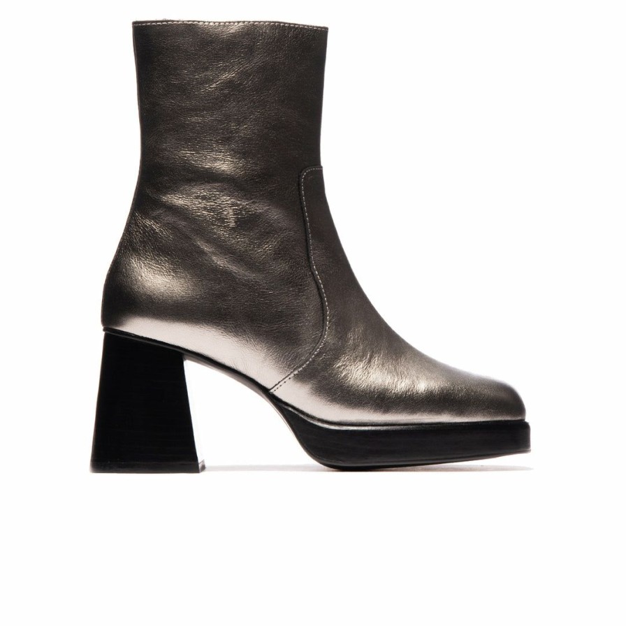 Women L'Intervalle | L'Intervalle Women Sullivan Pewter Metallic