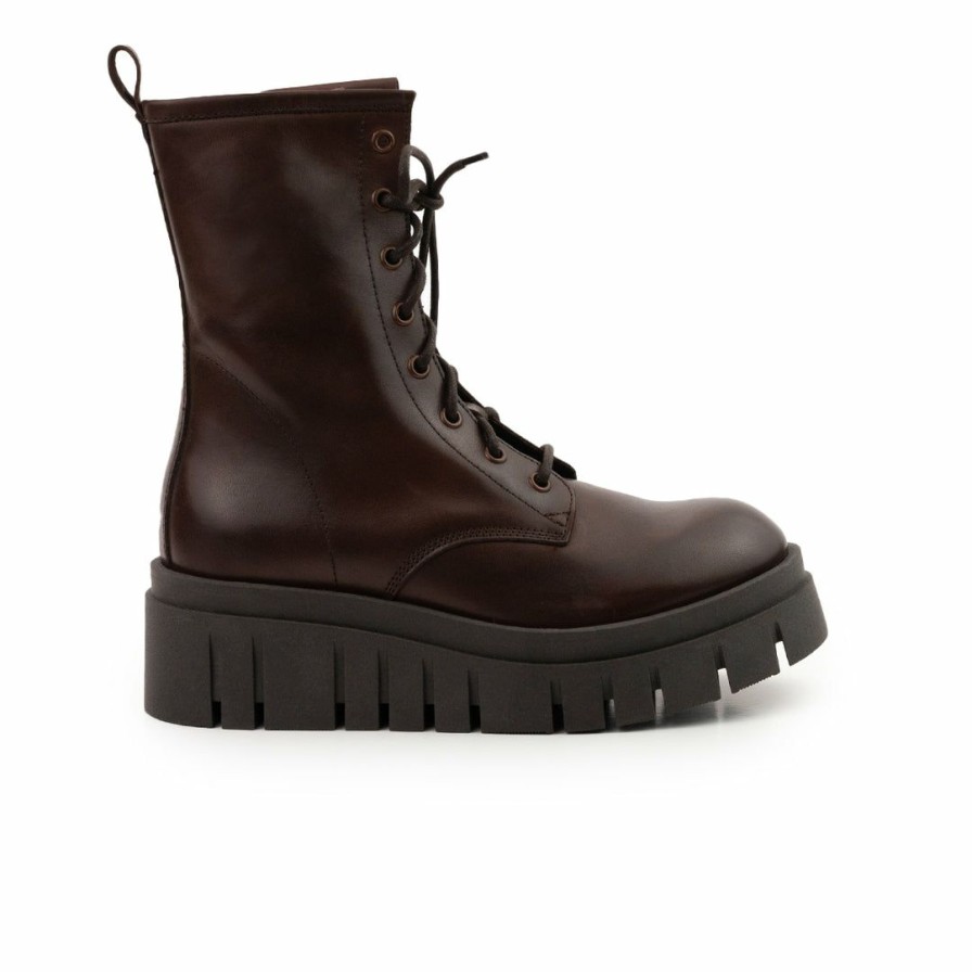 Women L'Intervalle | L'Intervalle Davao Brown Leather