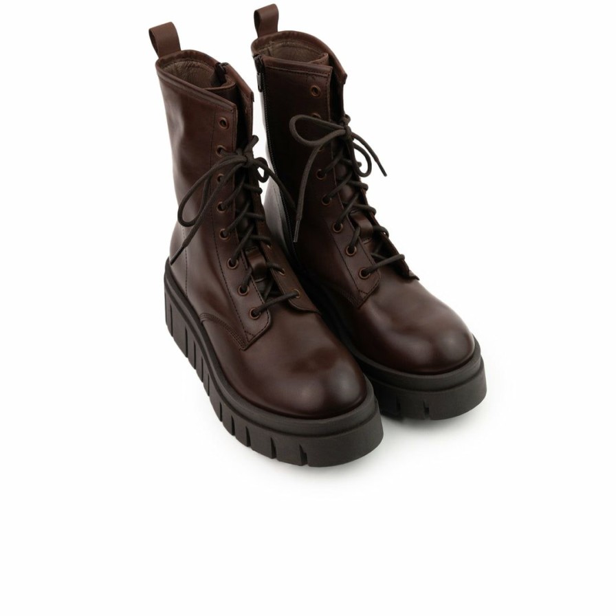 Women L'Intervalle | L'Intervalle Davao Brown Leather