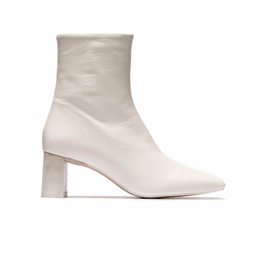 Women L'Intervalle | L'Intervalle Sintra White Leather