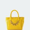 Bags L'Intervalle | L'Intervalle Mini Island Yellow Leather Yellow Leather/Cuir Jaune