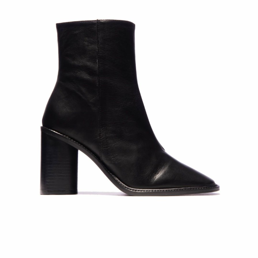 Women L'Intervalle | L'Intervalle Bairro Women Black Leather