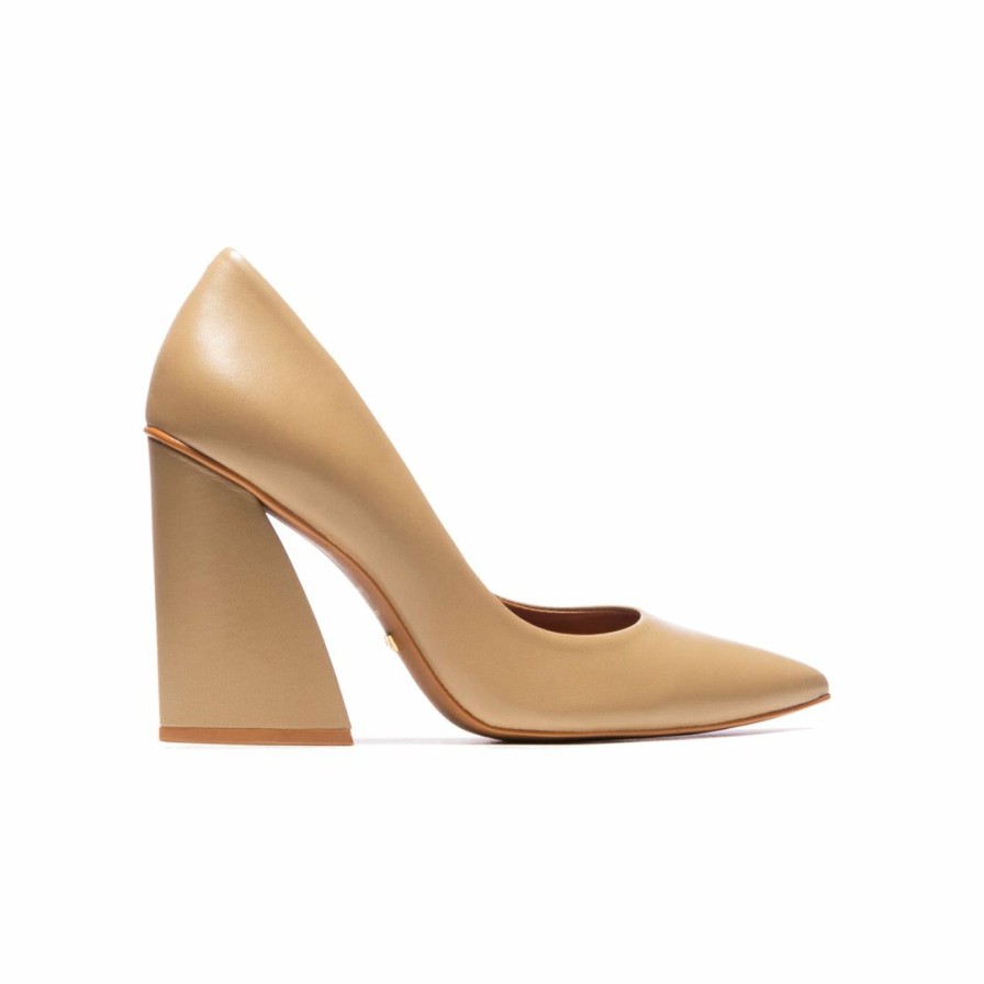 Women L'Intervalle | L'Intervalle Arya Khaki Leather