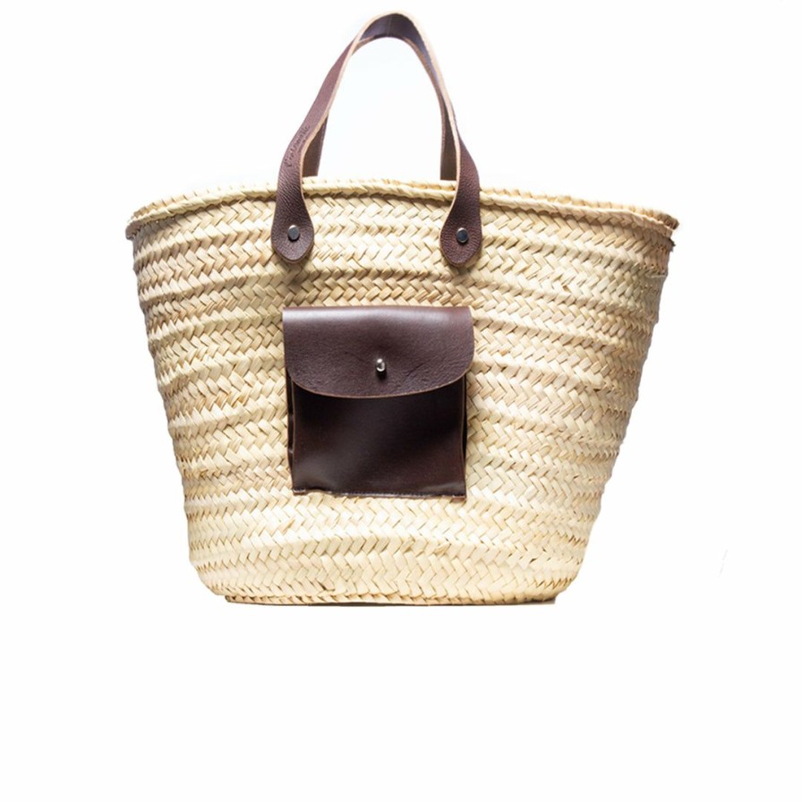 Bags L'Intervalle | L'Intervalle Costa Women Dark Brown Leather