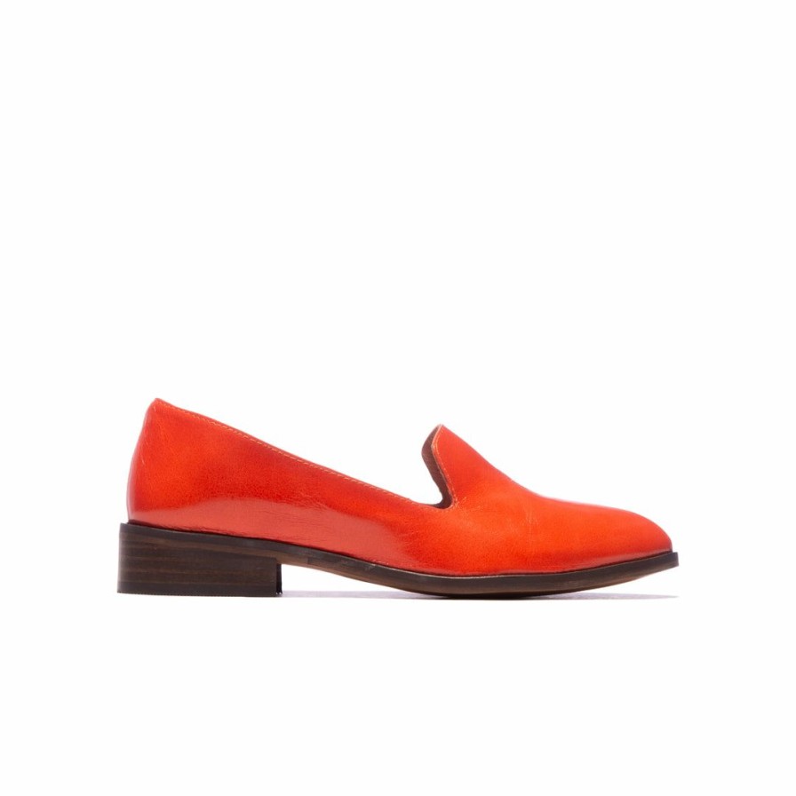 Women L'Intervalle | L'Intervalle Nena Coral Leather Women