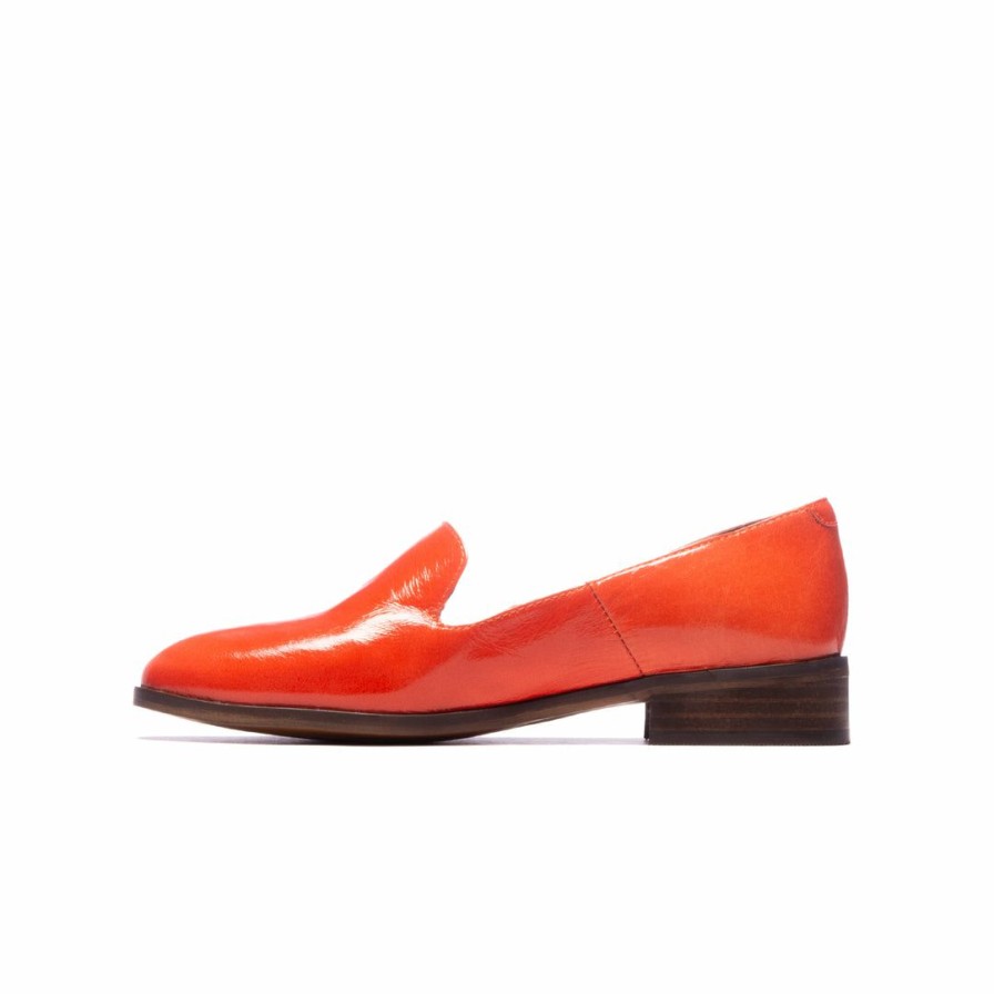 Women L'Intervalle | L'Intervalle Nena Coral Leather Women