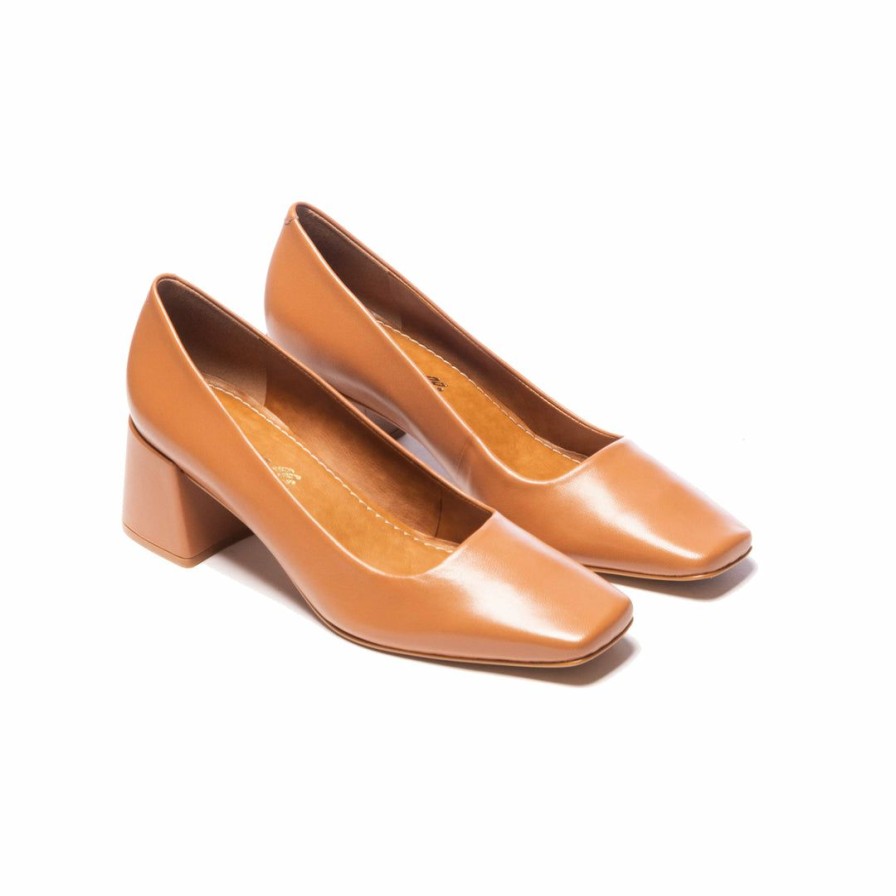 Women L'Intervalle | L'Intervalle Women Lorraine Chestnut Leather