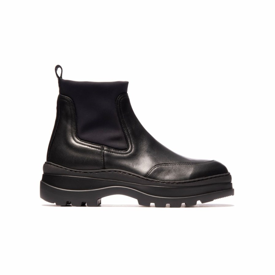 Women L'Intervalle | L'Intervalle Valley Women Black Leather