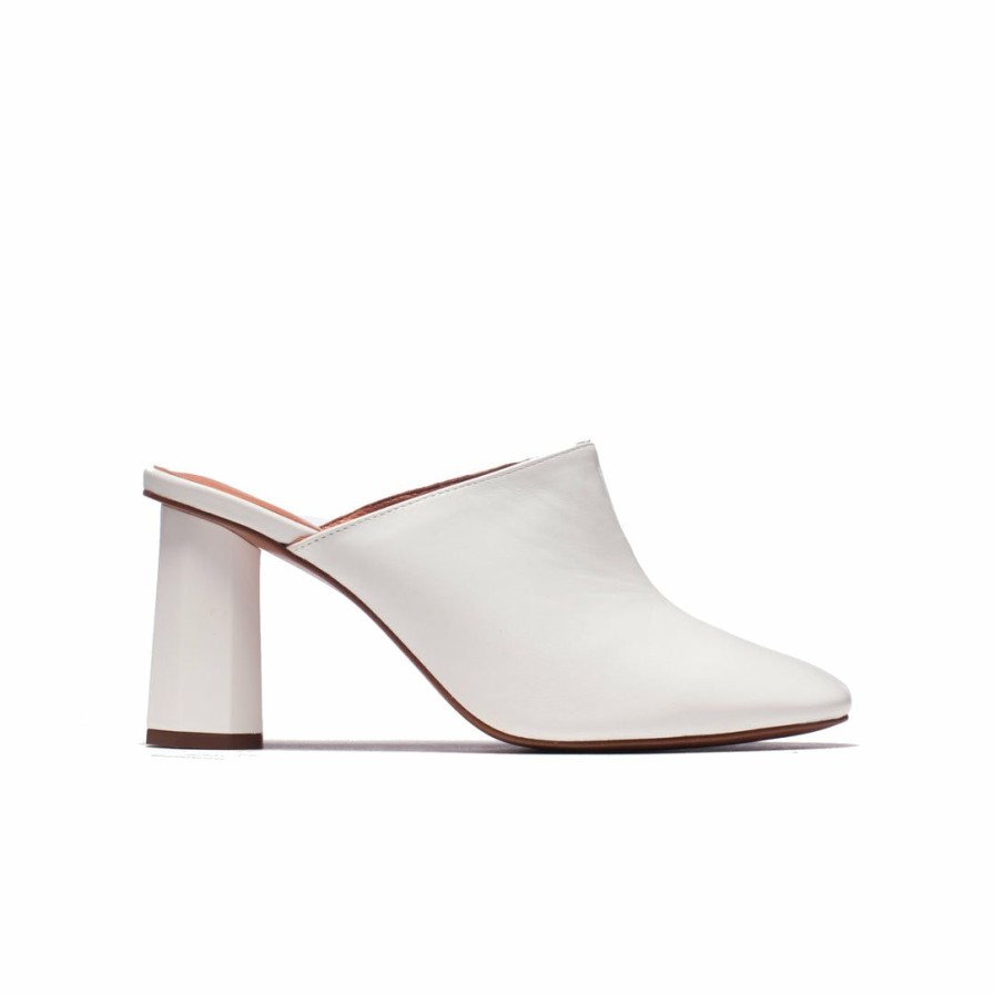 Women L'Intervalle | L'Intervalle Karly White Leather Women