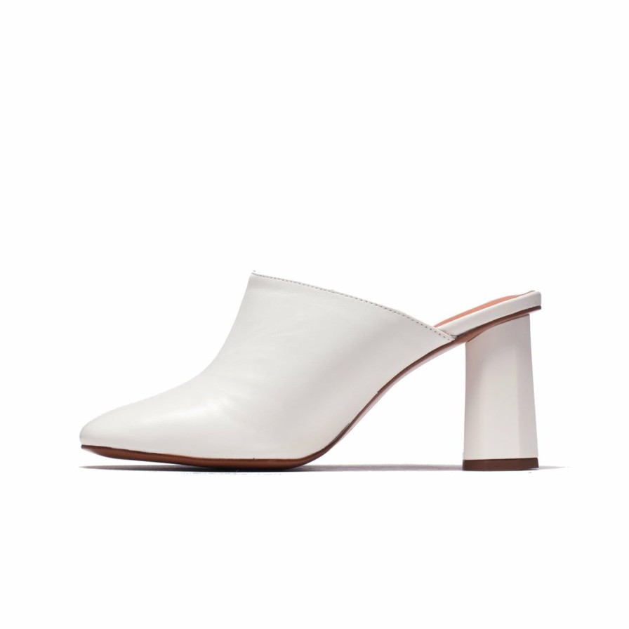 Women L'Intervalle | L'Intervalle Karly White Leather Women