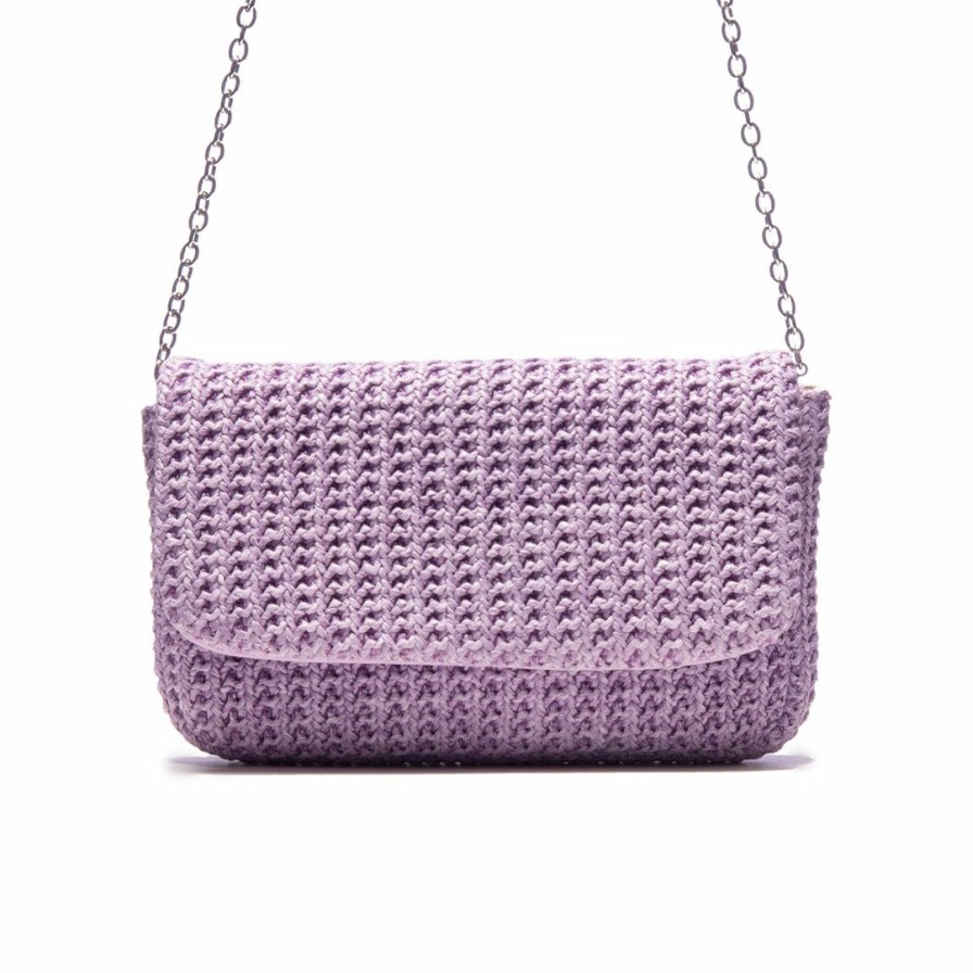 Bags L'Intervalle | L'Intervalle Women Sun Purple Rafia