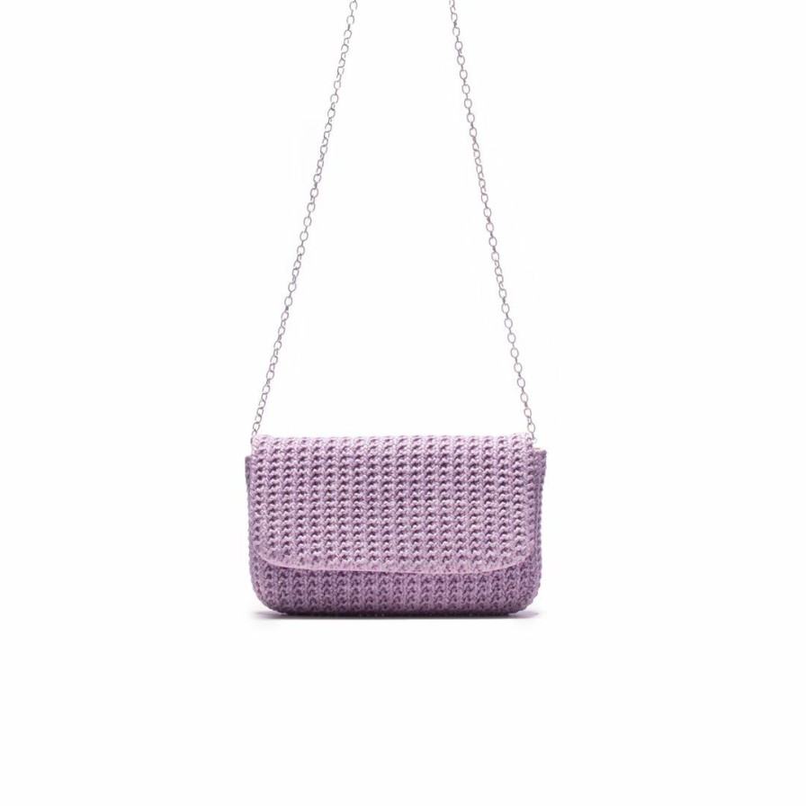 Bags L'Intervalle | L'Intervalle Women Sun Purple Rafia