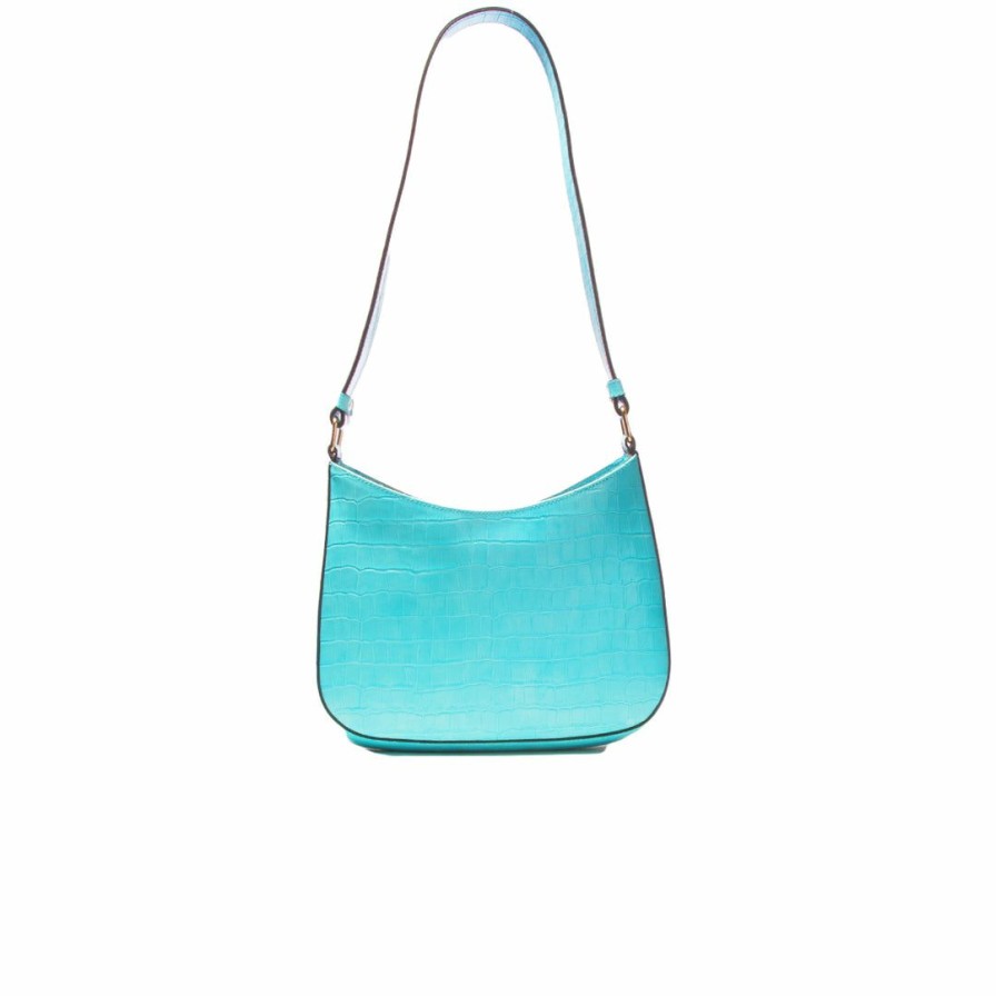 Bags L'Intervalle | L'Intervalle Women Lulu Light Blue Croco