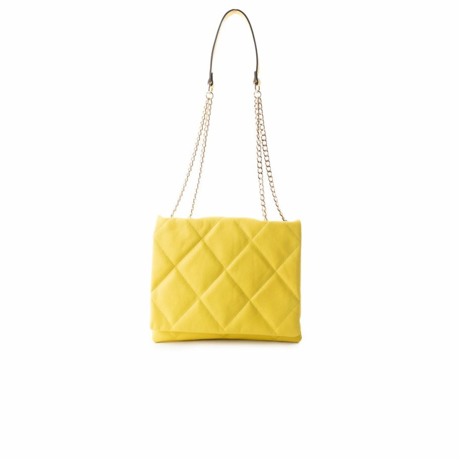 Bags L'Intervalle | L'Intervalle Corianna Yellow Leather Women Yellow Leather/Cuir Jaune