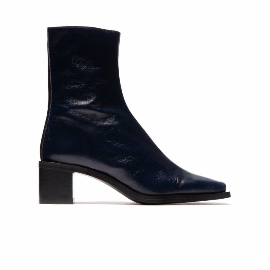 Women L'Intervalle | L'Intervalle Truro Navy Leather