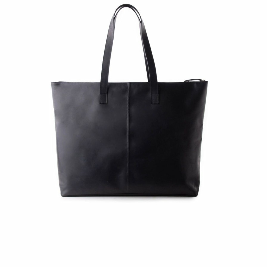 Bags L'Intervalle | L'Intervalle Medina Black Leather Black Leather/Noir Cuir