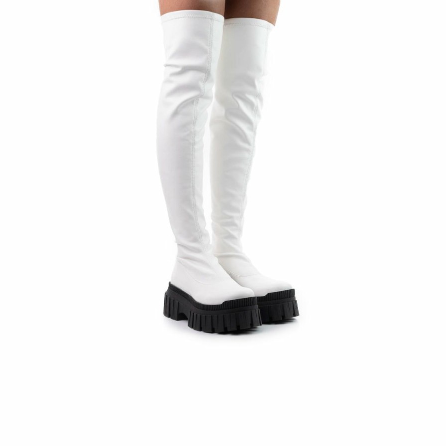 Women L'Intervalle | L'Intervalle Romilda White Stretch